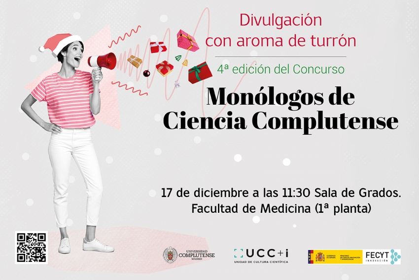 4º Concurso de monólogos de Ciencia Complutense. Divulgación con aroma de turrón